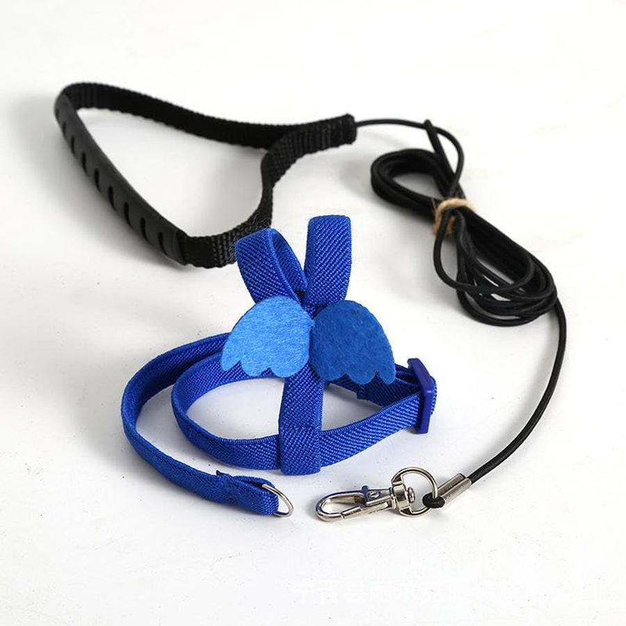 Adjustable Parrot Harness Training Leash