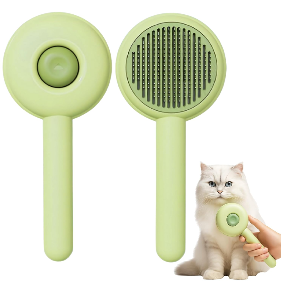 Self Cleaning Slicker Pet Grooming Brush
