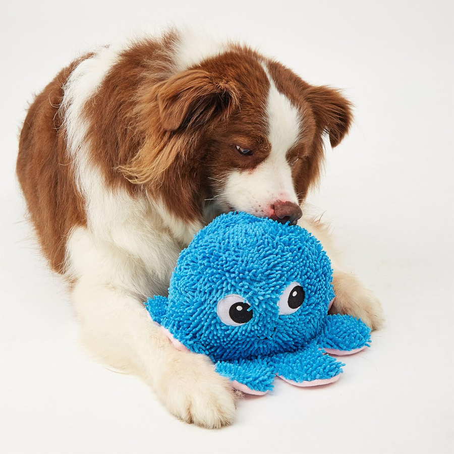 Reinforced Plush Octopus Playmate Toy
